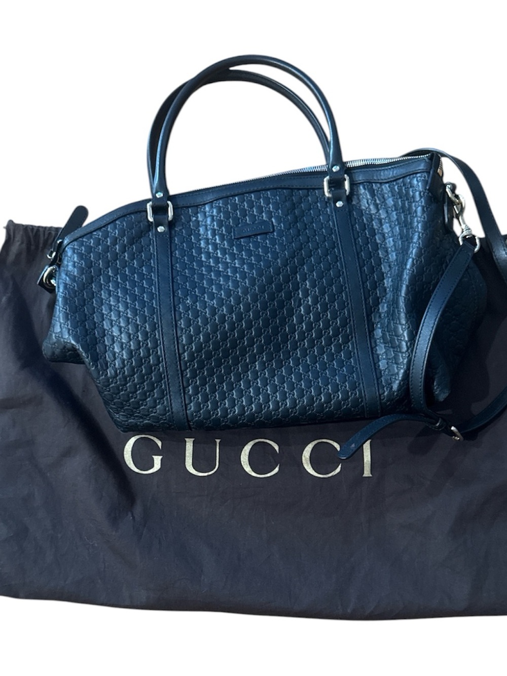 Authentic Gucci Microguccissima  Leather bag